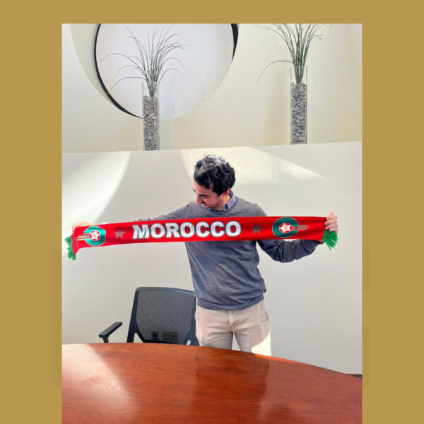 Écharpe Maroc sublimation pérsonnalisable