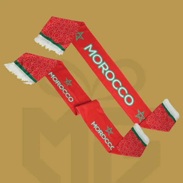écharpe Maroc motif zellige personnalisée entreprise - cadeau MarketGift